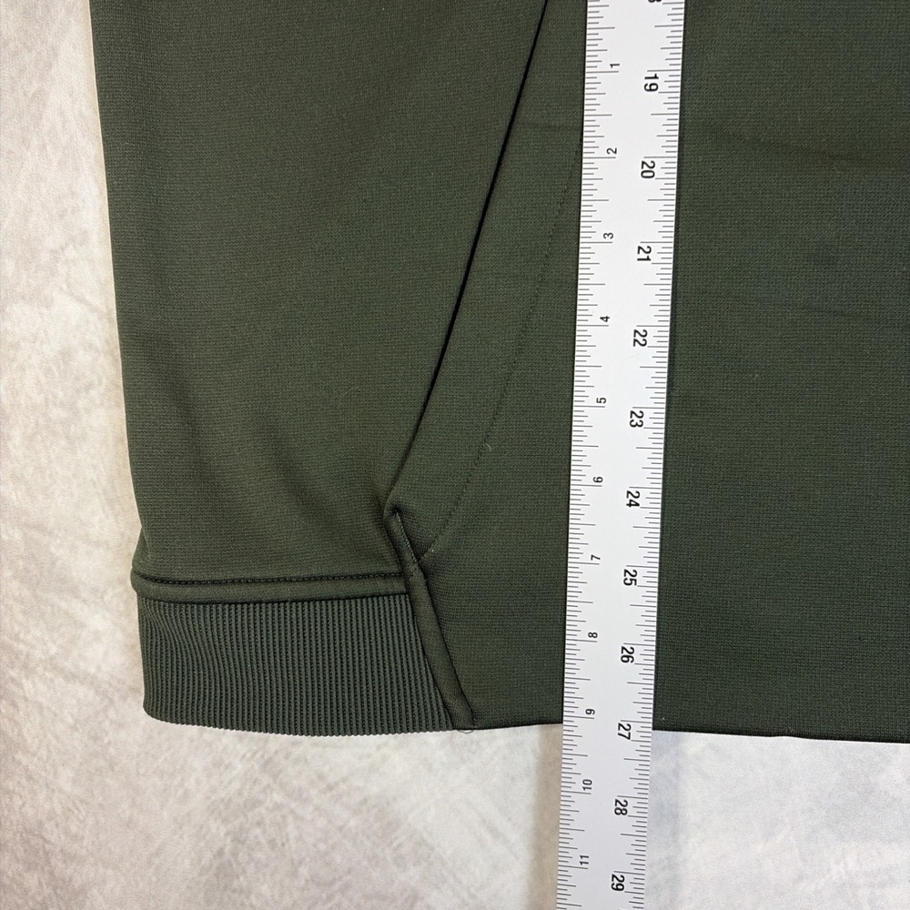 Under Armour Hoodie Mens XL Green ColdGear Loose Fit Graphic Pullover Sweatshirt - Picture 5 of 7